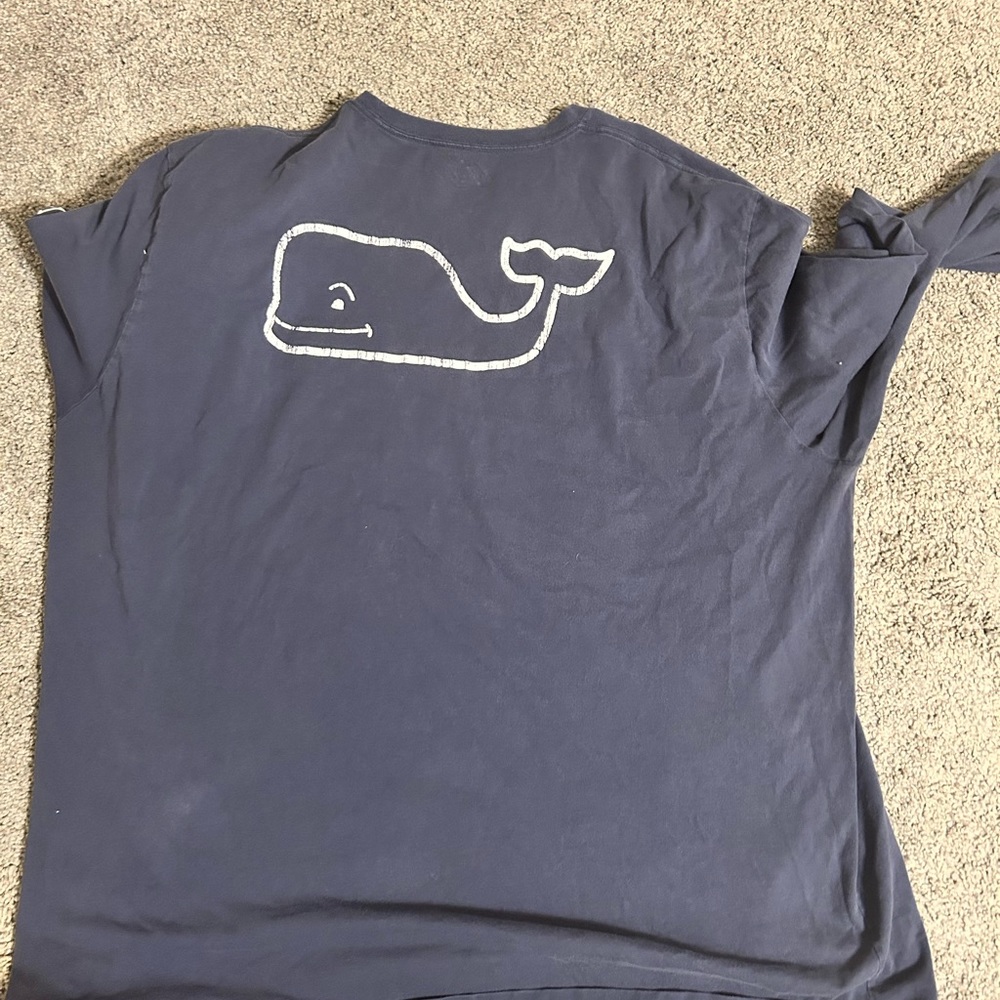 Vineyard Vine Whale long sleeve tshirt